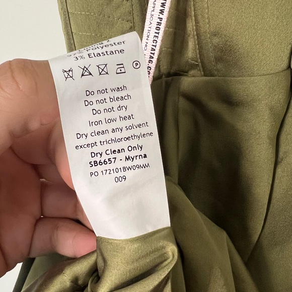 House of CB Myrna olive green corset midi dress size XS! - Picture 11 of 13